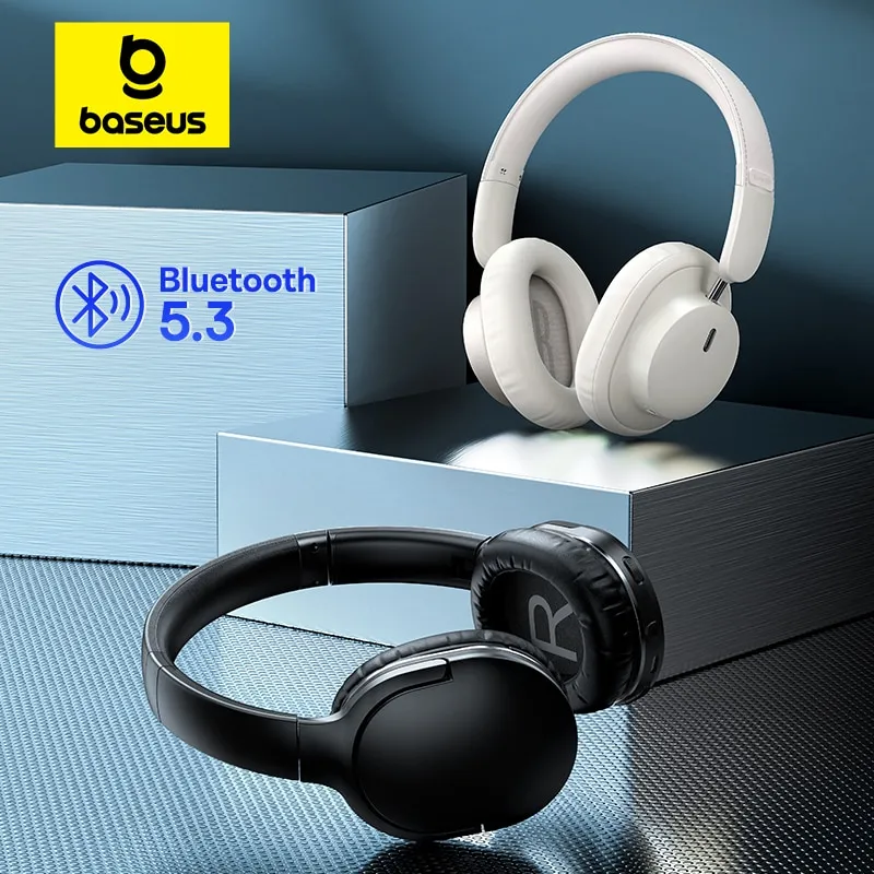 [taxa Inclusa] Baseus Bowie D03 Auscultadores Sem Fio Bluetooth, Fone De Ouvido Headphone Over