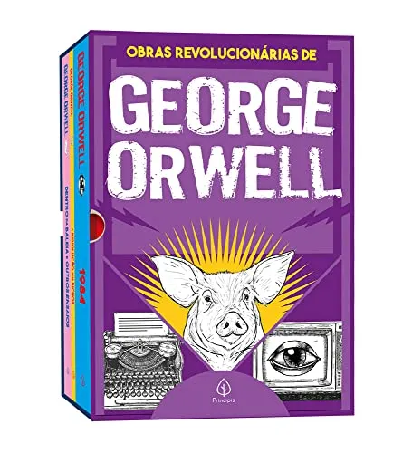 As Obras Revolucionrias De George Orwell - Box Com 3 Livros