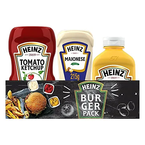 [ Prime | Rec ] Heinz Ketchup Mostarda E Maionese Heinz Pack