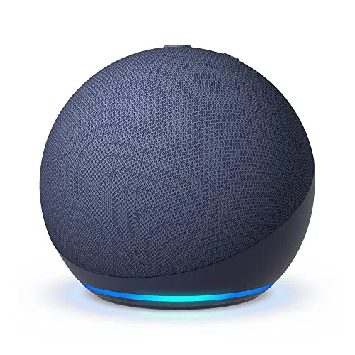 Echo Dot 5 Gerao | O Echo Dot Com O Melhor Som J Lanado | Cor Azul