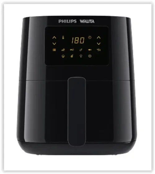 Fritadeira Airfryer Digital Philips Walita Srie 3000 Ri9252/91 4,1l 1400w 127v Preto
