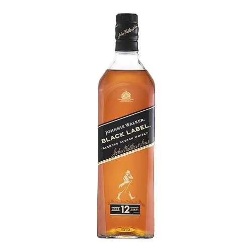 Whisky Escocs Blended Black Label Johnnie Walker Garrafa 750ml