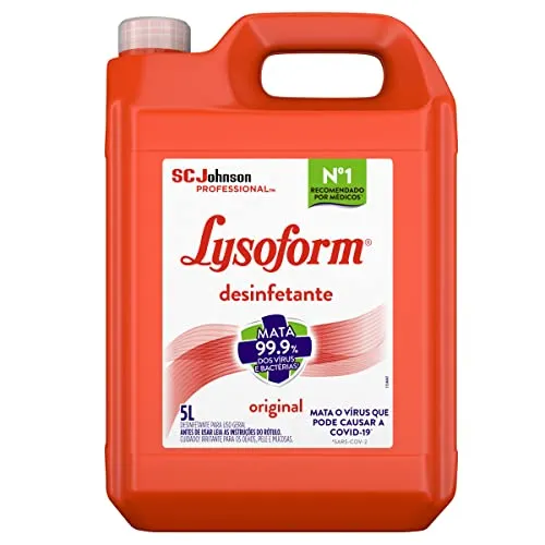 Lysoform - Desinfetante Bruto, 5 Litros