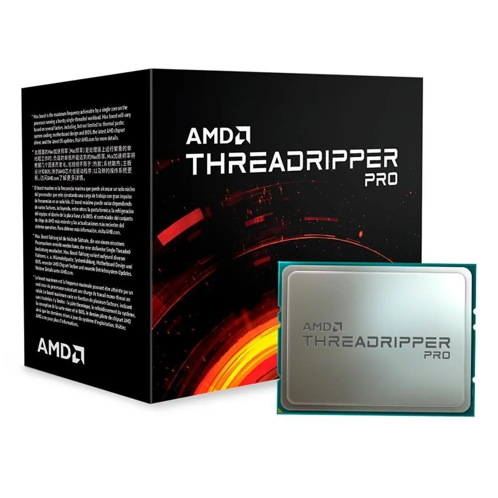 Processador Amd Ryzen Threadripper Pro 5995wx, 256 Mb, 64 Ncleos, Sp3 Wof - 100-100000444wof