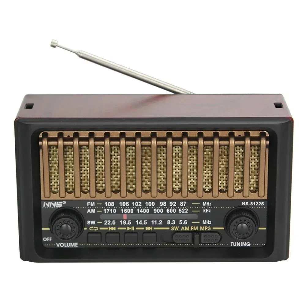 [br] Rdio Retro Vintage Bluetooth Mp3, Am, Fm, Sd, Usb