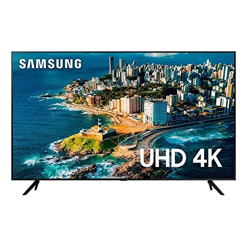 Samsung Smart Tv Crystal 50 4k Uhd Cu7700 - Alexa Built In, Samsung Gaming Hub, Preto