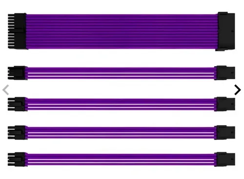 Kit Cabo Sleeved Mancer Mr115, 1x24p, 1x4+4p, 3x6+2p, Roxo, Mcr-mr115-prp
