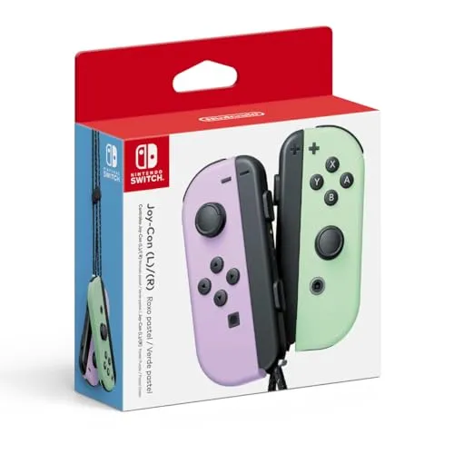 Pr-venda: Novas Cores Pastis Disponveis Para O Controle Nintendo Switch Joy-con: Roxo E Verde