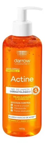 Darrow Actine Gel De Limpeza Facial Com Vitamina C 400gr