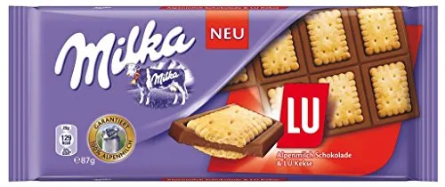 [mais Por Menos R$ 10,96] Chocolate Milka Milka & Lu 87g