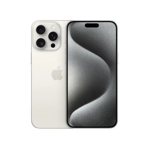Iphone 15 Apple Pro Max 256gb Titnio Branco, Tela De 6.7, Cmera Dupla De 48mp, Ios - Mu783be/a
