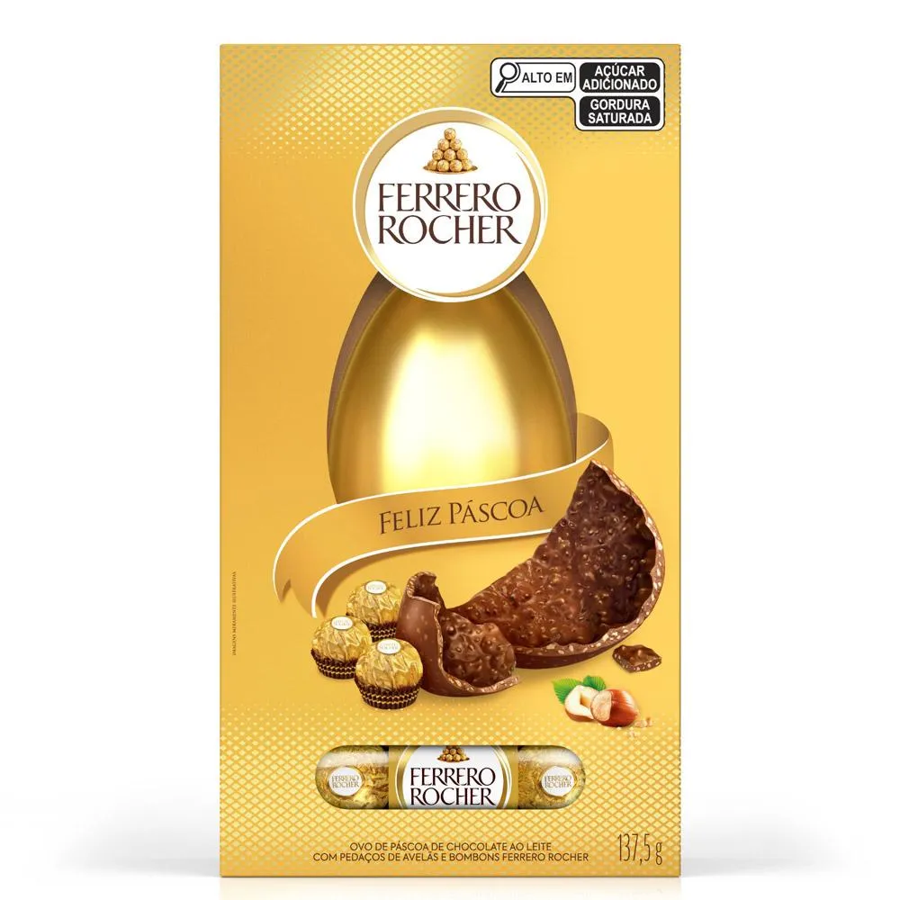 Ovo De Pscoa Box Ferrero Rocher 137.5g
