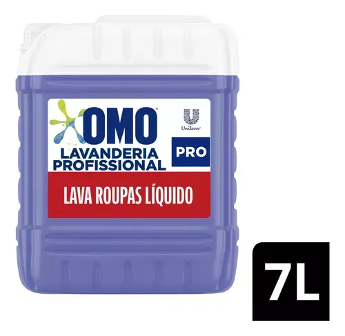 [3un R$157] Sabo Liquido Omo Pro Lavanderia Profissional 7 L