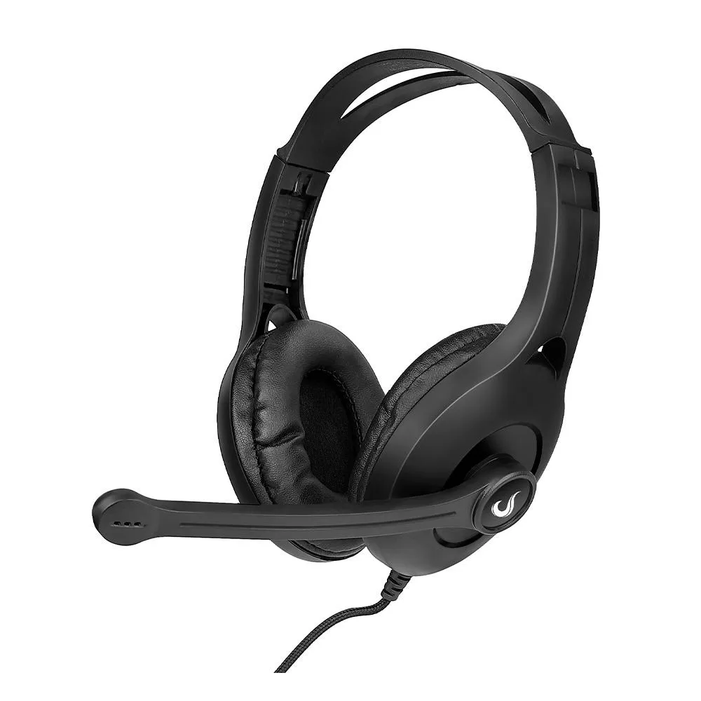 Headset Rise Mode Office 01, P3, Preto - Rm-hs-of-01-fb