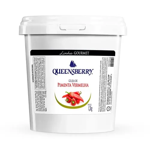 Geleia De Pimenta Vermelha Queensberry 1,2kg Agridoce Gourmet Food Service