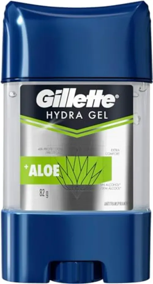 [rec/+por- R$16,30]gillette Desodorante Gel Antitranspirante Hydra Aloe 82g