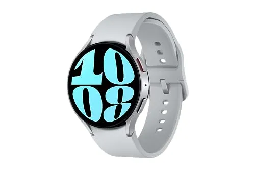 Samsung Smartwatch Galaxy Watch6 Bt 44mm Tela Super Amoled De 1.47" Prata