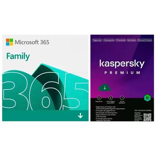 Office 365 Family 6 Usuarios + Kaspersky