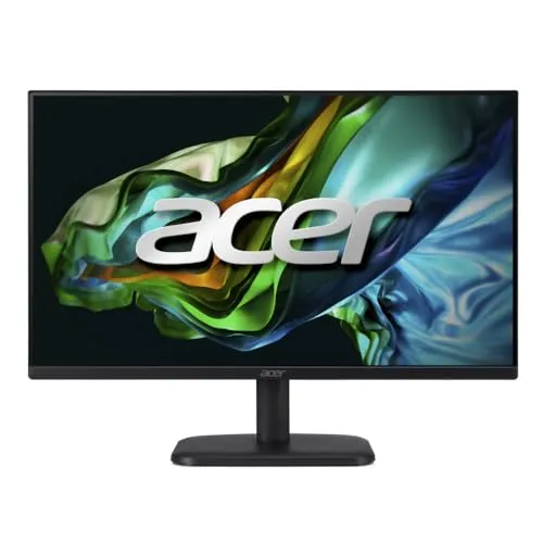 Monitor Acer Ek1 Series - Ek241y Ebi Preto Led Ips 23.8 Fhd 1920 X 1080 100 Hz Srgb 99% 1ms Vrb Amd Freesync Zeroframe