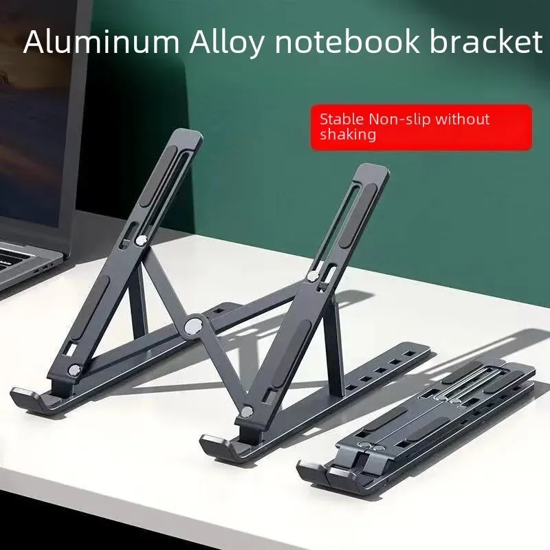 [imposto Incluso] Suporte Dobrvel E Porttil Slim Para Notebook Em Aluminio #aliexpress????