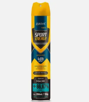 Desodorante Aerosol Maxx Men Sport Energy Above 250ml