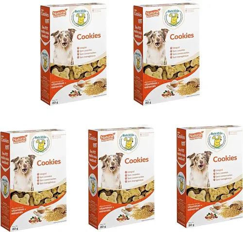 [prime | R$ 5,40 Cada] Nutrico Cookies Para Ces - Kit Com 5 Caixinhas