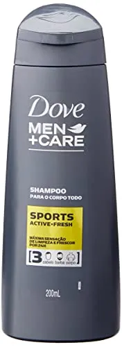 Dove Shampoo 3 Em 1 Men+care Sports 200ml