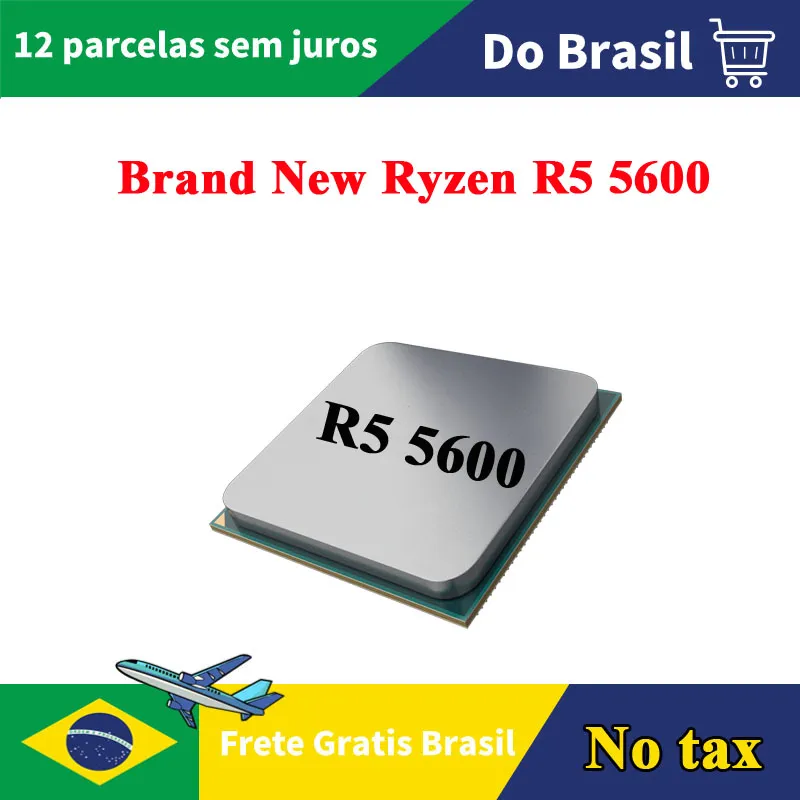 [brasil] Ryzen 5 5600 Novo