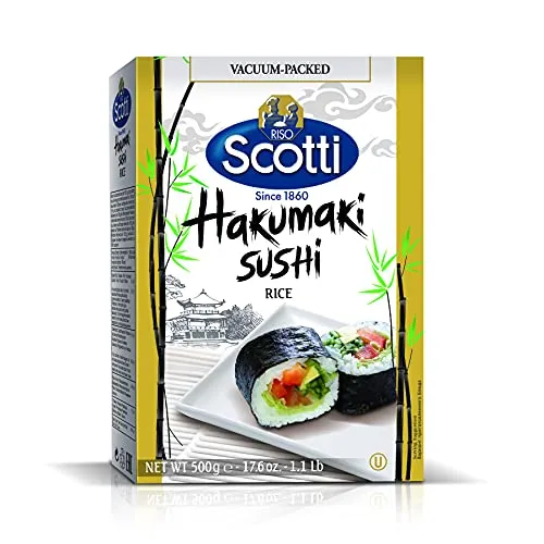 [+por- R$10.7] Riso Scotti Scotti 201019 Arroz Hakumaki Para Sushi 500 G