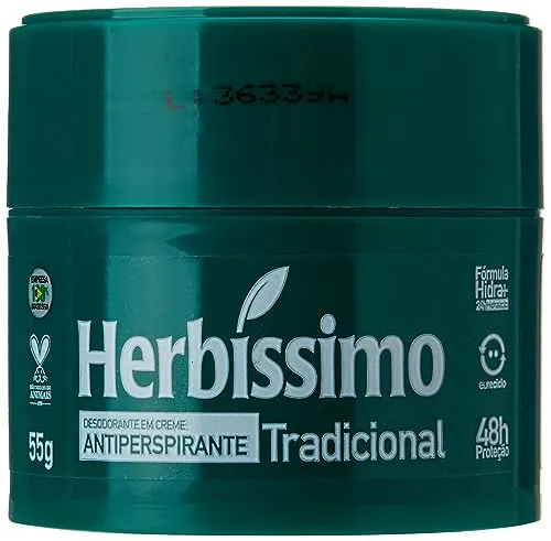 Desodorante Creme Herbissimo Tradicional, 55g