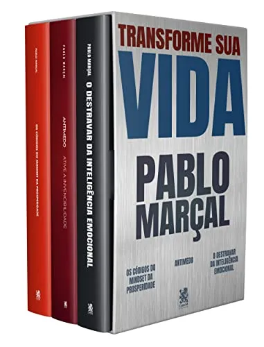 Coleo Transforme Sua Vida - Pablo Maral - Box Com 3 Livros