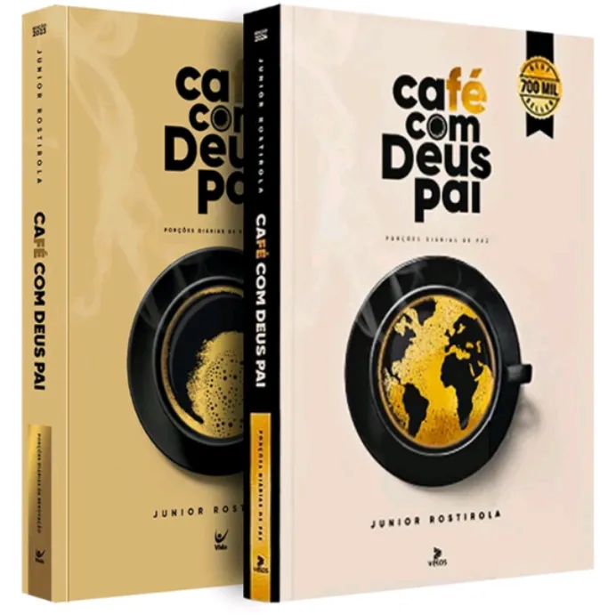 Kit De 2 Livros Caf Com Deus Pai