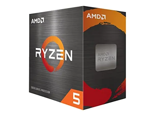 [internacional] Processador Amd Ryzen 5 5600 3.5ghz (turbo 4.4ghz) 32mb Cache Am4 100-100000927box, Cermica Cinza