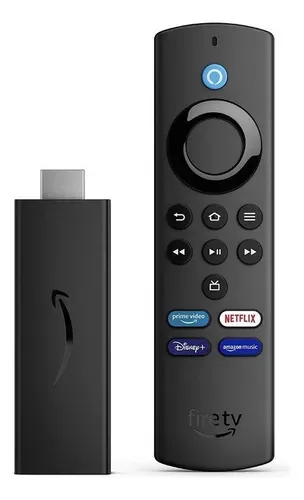 Fire Tv Stick Lite 2 Gerao Amazon Controle Remoto Por Voz Com Alexa E Atalhos Cor Preta