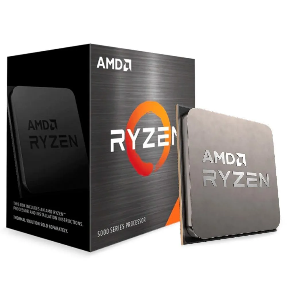 Processador Amd Ryzen 5 5500 3.6ghz (4.2ghz Max Turbo) Am4 Wraith Stealth S/vdeo Integrado - 100-100000457box