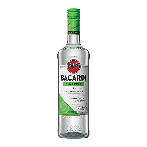 Bacardi, Rum Big Apple Sabor Ma, 980 Ml
