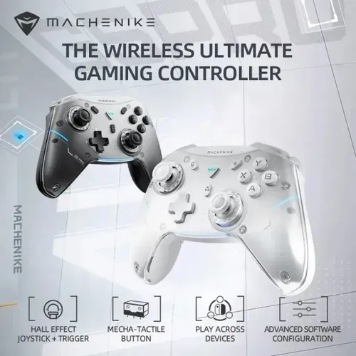 Controlador De Jogos Sem Fio Gamepad Machenike G5 Pro Elite Hall