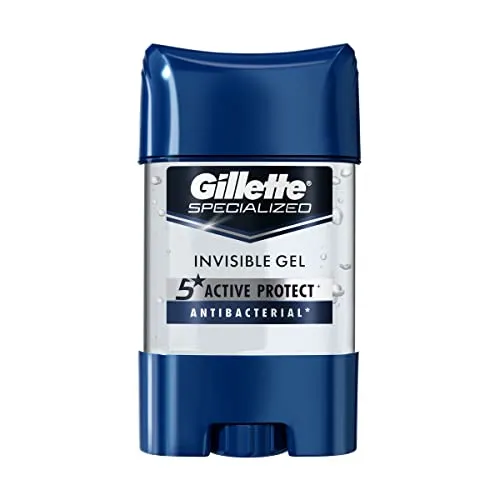 [rec/+por- R$15,70] Gillette Desodorante Gel Antitranspirante Antibacterial 82g