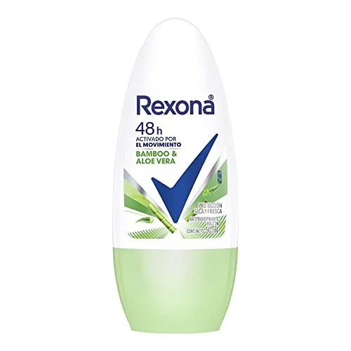 Rexona Desodorante Antitranspirante Fem Roll On Bamboo & Aloe Vera 50ml (a Embalagem Pode Variar)