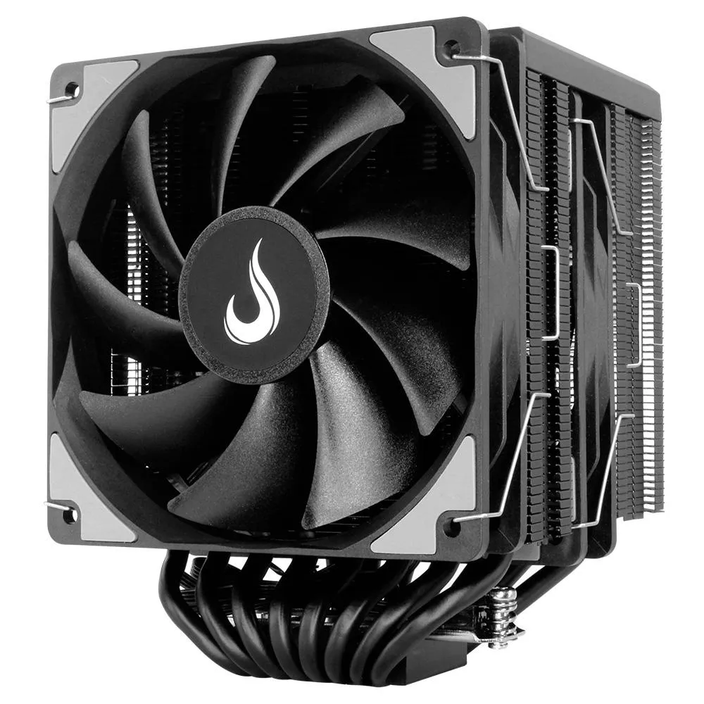 Air Cooler Gamer Rise Mode Storm 8 Black, Intel/amd, 120mm, Preto 8 Heat Pipes- Rm-acst-b