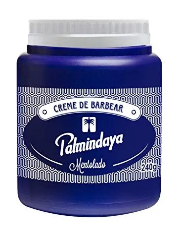 Palmindaya Creme De Barbear 240g, Transparente