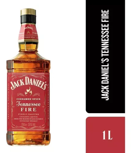 Jack Daniel's Whisky Tennesee Fire Single Malt Scotch 1 Litro
