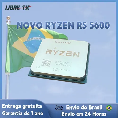 [brasil] Processador Ryzen 5 5600 Novo