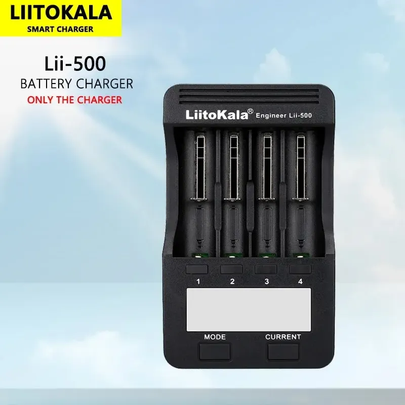 [app/taxa Inclusa] Carregador De Bateria Liitokala Lii-402