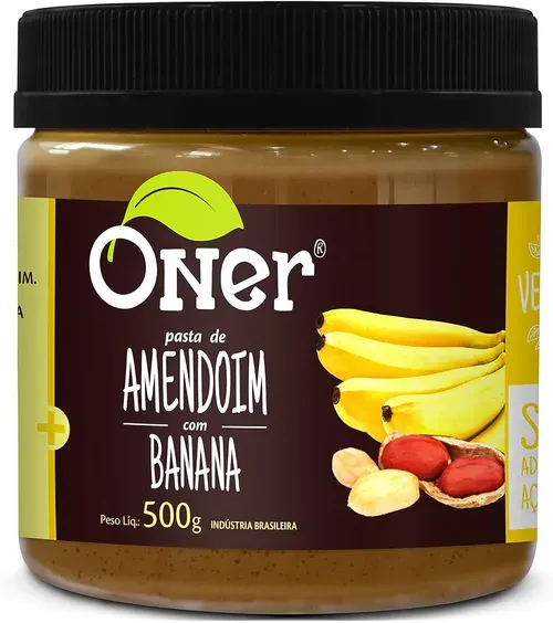 [ Prime ] Oner Pasta De Amendoim Com Banana 500g