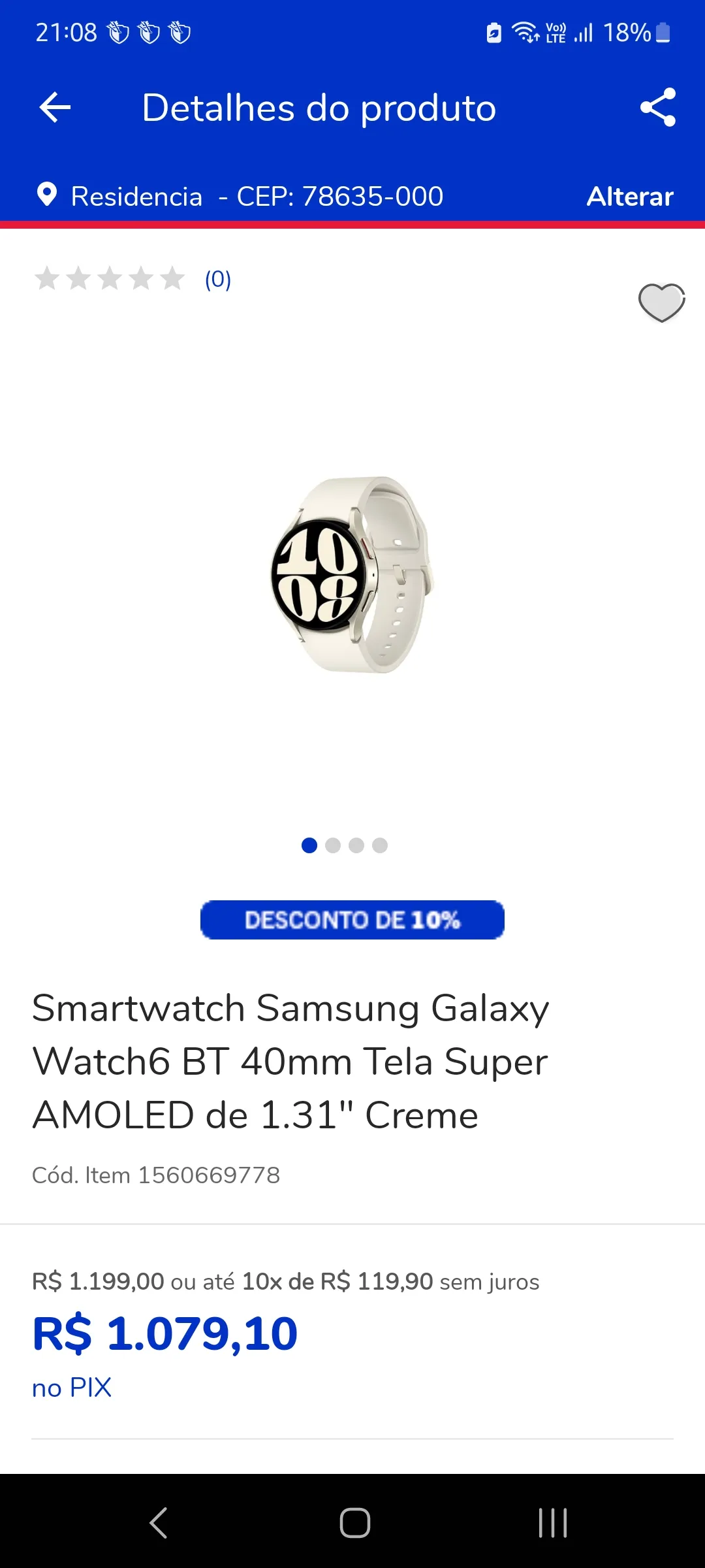 Galaxy Smartwatch 6