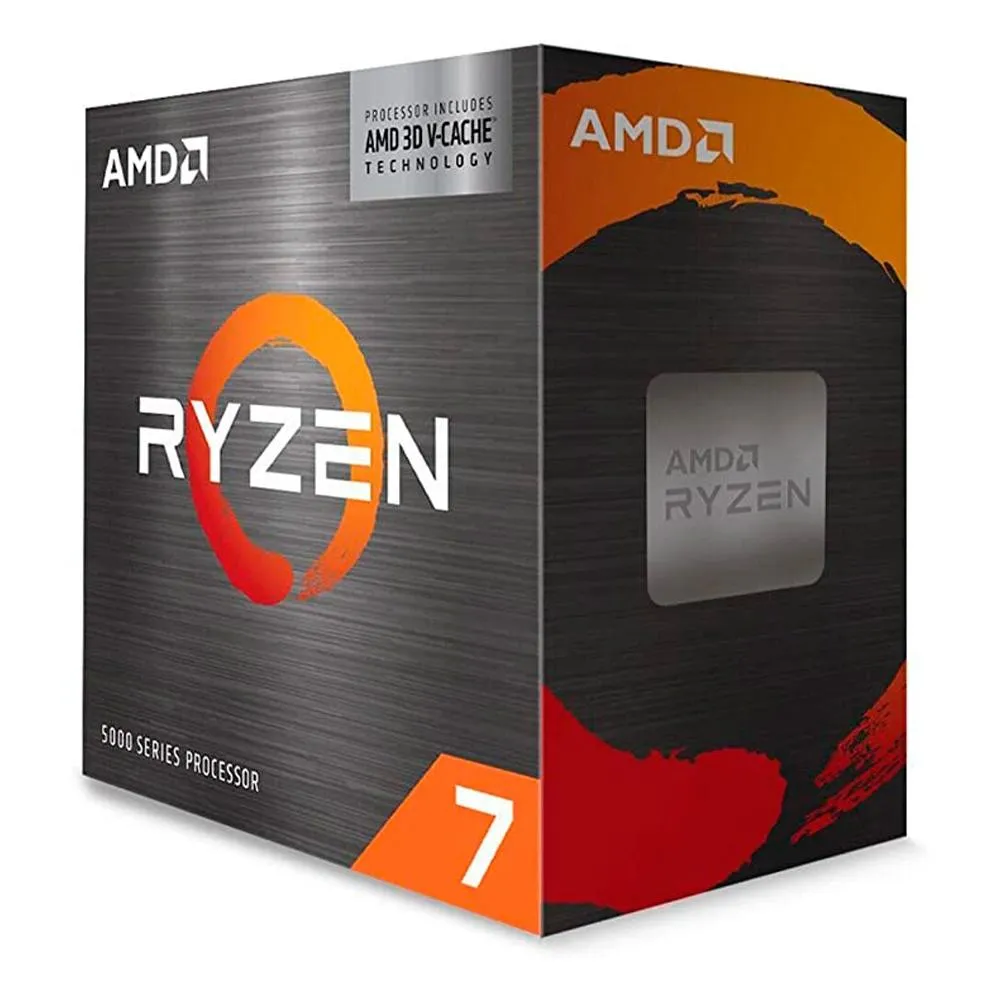 Processador Amd Ryzen 7 5700x3d, 3.6 Ghz, (4.1ghz Max Turbo), Cach 4mb, 8 Ncleos, 16 Threads, Am4 - 100-100001503wof