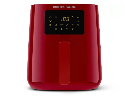 Fritadeira Airfryer Digital Srie 3000 Philips Walita Vermelha 1400w - Ri9252/41 - 110v