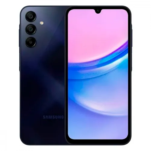 Smartphone Samsung Galaxy A15 Ee 5g 6.5'' Fhd+ 90hz 128gb Cmera Tripla 50mp 5mp 2mp Azul Escuro Sm-a156mzkrleb