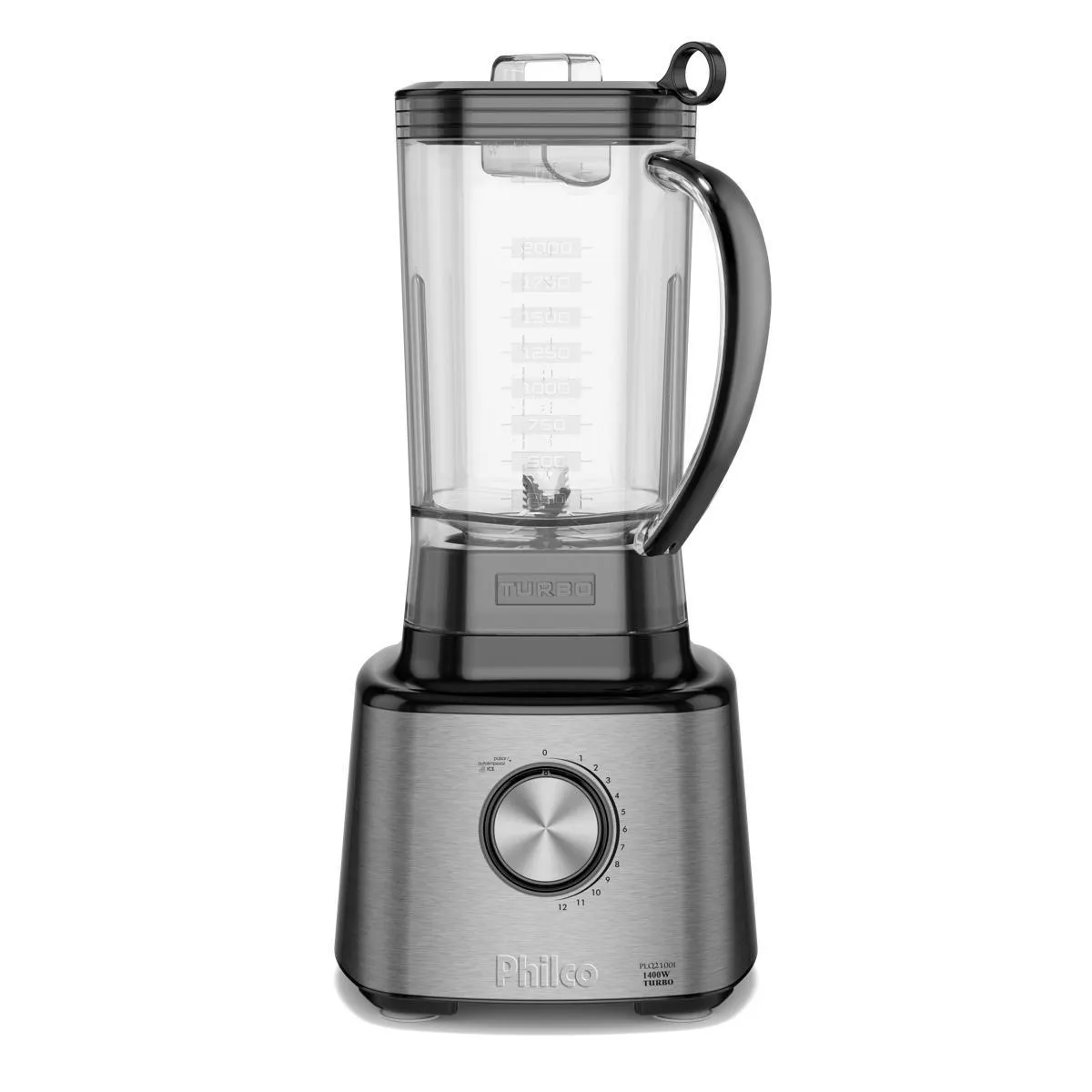 [outlet] Liquidificador Philco Plq2100pi 12 + Turbo 3l 1200w - 220v